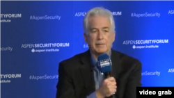 美国中央情报局局长威廉·伯恩斯( William Burns)星期四在阿斯彭安全论坛上。