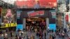 Suasana di Jacob K. Javits Convention Center, New York saat berlangsungnya New York Comic Con Kamis, 12 Oktober 2023. (Charles Sykes/Invision/AP)