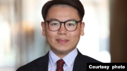 位于美国华盛顿特区的彼得森国际经济研究所(PIIE)研究员黄天磊(照片提供:黄天磊)