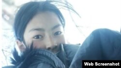 资料照:中国西藏拉萨市西藏大学二年级本科学生才仲(Tsedon)(照片来自网络)