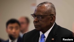 美国国防部长奥斯汀出席美澳部长级磋商会议。(2024年8月6日)