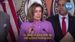 Pelosi: Mỹ không thể để Trung Quốc chèn ép Đài Loan Pelosi: Mỹ không thể để Trung Quốc chèn ép Đài Loan