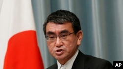 日本外相河野太郎(资料照)