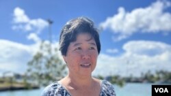 所罗门群岛当地华人林雯深。(2022年8月4日)