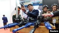 Triển lãm vũ khí ở Hà Nội, Việt Nam, hồi năm 2022.