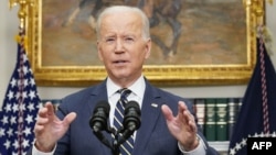 Président Joe Biden na Maison Blanche, Washington D.C., 11 mars 2022