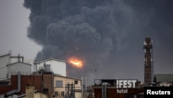 俄罗斯对乌克兰西部城市利沃夫发动火箭攻击(2022年3月26日)