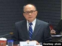 台湾军事专家亓乐义。(资料照)