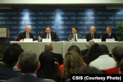 美国战略与国际问题研究中心“加强湄公河健康安全伙伴关系”报告发布会。(照片来源:美国战略与国际问题研究中心)