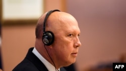 澳大利亚国防部长彼得·达顿(2021年12月13日)