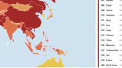 2022世界新闻自由指数 香港排名跌幅全球之最 2022世界新闻自由指数 香港排名跌幅全球之最