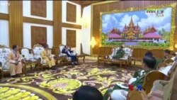 ငြိမ်းချမ်းရေးဆွေးနွေးပွဲ စတင် “သတင်းထောက်မှတ်စု”  ငြိမ်းချမ်းရေးဆွေးနွေးပွဲ စတင် “သတင်းထောက်မှတ်စု”