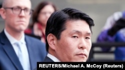 资料照片:美国司法部长梅里克·加兰德任命的调查拜登机密文件事件的特别检察官罗伯特·许。