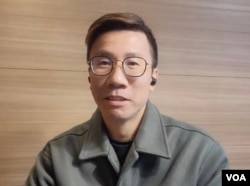 前香港电台节目《头条新闻》主持人曾志豪。(取自采访视频)