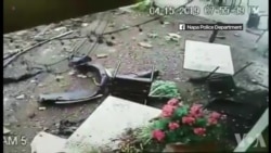 一家三口免遭车祸真悬司机误把油门当闸失控 一家三口免遭车祸真悬司机误把油门当闸失控