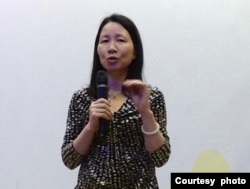 台湾清华大学社会学研究所副教授沈秀华。(沈秀华提供)