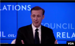 2022年11月7日，美国国家安全顾问沙利文在纽约参加外交关系协会主办的一场题为“常识与外交政策战略”的对话。