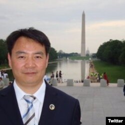 流亡美国的中国异议人士、“自由中国运动”共同发起人邱家军博士 (资料照)