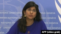 FILE - Juru bicara utama Kantor HAM PBB, Ravina Shamdasani.