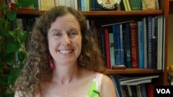 吴岚, 威尔逊国际学者中心中国环境论坛主任 (美国之音钟辰芳拍摄)