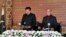 沙巴兹·谢里夫在代理总统桑杰拉尼（Sadiq Sanjrani）的见证下宣誓就任巴基斯坦总理（2022年4月11日）