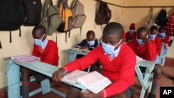 Wanafunzi nchini Kenya.