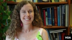 吴岚, 威尔逊国际学者中心中国环境论坛主任 (美国之音钟辰芳拍摄)