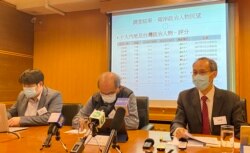 香港民意研究所2月2日公布最新两岸领导人民望调查,台湾总统蔡英文的得分持续高于中国国家主席习近平(美国之音/汤惠芸)