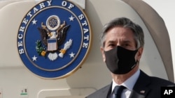 资料照:美国国务卿布林肯