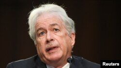 美国中央情报局长威廉·伯恩斯(William Burns)2023年3月8日在联邦参议院情报委员会作证。(路透社)