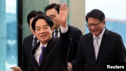 台湾总统赖清德30日启程前往南太平洋三个邦交国访问（路透社图片）