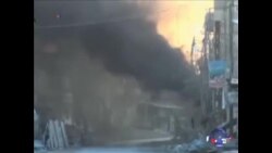 叙利亚政府军“桶爆弹”造成平民伤亡 叙利亚政府军“桶爆弹”造成平民伤亡