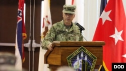 中曾根中将2017年8月15日出席一场活动(美国国防部照片)