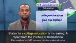 Phát âm chuẩn - Anh ngữ đặc biệt: Americans Go to College Abroad (VOA) Phát âm chuẩn - Anh ngữ đặc biệt: Americans Go to College Abroad (VOA)