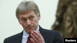 Phát ngôn viên Điện Kremlin Dmitry (ảnh chụp tại Moscow, ngày 26/3/2018)