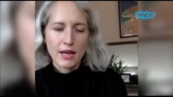 ICIJ成员欧蕾珊(Alexa Olesen)4月8日通过Skype接受美国之音专访(2)