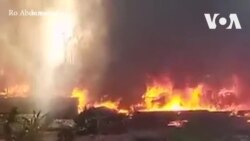 ရိုဟင်ဂျာဒုက္ခသည်စခန်း အိမ်ခြေရာချီမီးထဲပါ
 ရိုဟင်ဂျာဒုက္ခသည်စခန်း အိမ်ခြေရာချီမီးထဲပါ