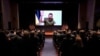 Presiden Ukraina saat berpidato secara virtual di anggota Kongres AS di Gedung Capitol, Washington, D.C., 16 Maret 2022. (Drew Angerer/Pool via REUTERS)