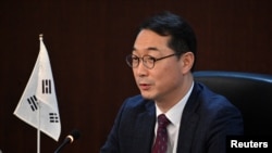 资料照:韩国外交部半岛和平交涉本部长金健(Kim Gunn)