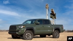 图为乌克兰地面部队的车载防空武器。