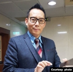 位于台北的中华战略暨兵棋研究协会研究员李华球(照片提供:李华球)