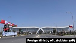 乌兹别克斯坦上海合作组织峰会会场 （2022年9月14日）