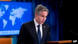 美国国务卿布林肯在国务院记者会上讲话(2022年7月27日)