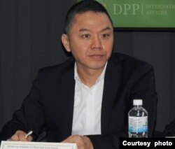 台湾高雄的当代日本研究学会会长郭育仁(照片提供:郭育仁)