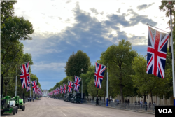 通往白金汉宫的林荫路