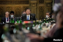 中国领导人习近平在巴厘岛出席G20峰会。(2022年11月15日)