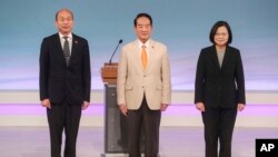台湾星期天(12月29日)举行总统大选辩论会。