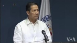 菲律宾抗议中国海警船水炮攻击渔民 菲律宾抗议中国海警船水炮攻击渔民