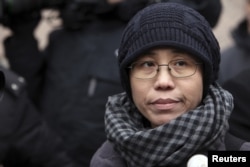 诺贝尔和平奖得主刘晓波的妻子刘霞(资料照)