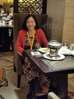 上海台湾研究会研究员周忠菲。（周忠菲提供）